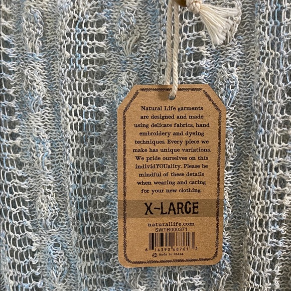 NWT Natural Life Open Knit Sweater - Picture 8 of 10